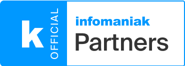 Logo Infomaniak partners, suite collaborative